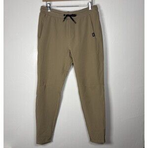 UNRL Performance Pants Size Small Desert Khaki Casual Athletic Golf Outdoor